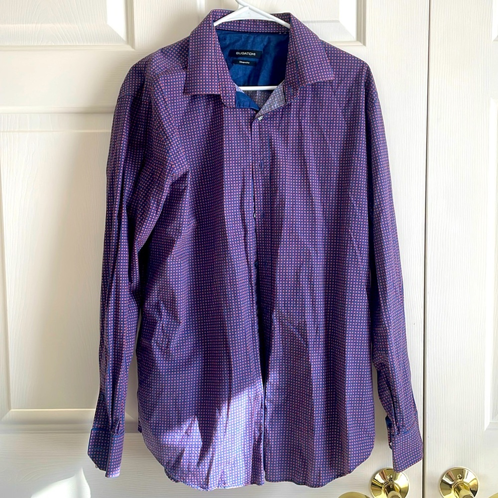 Brand new Bugatchi button up shirt. Only worn once